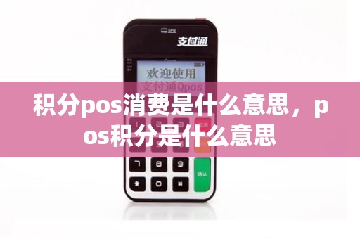 积分pos消费是什么意思，pos积分是什么意思