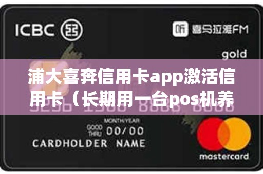 浦大喜奔信用卡app激活信用卡（长期用一台pos机养卡可以吗）