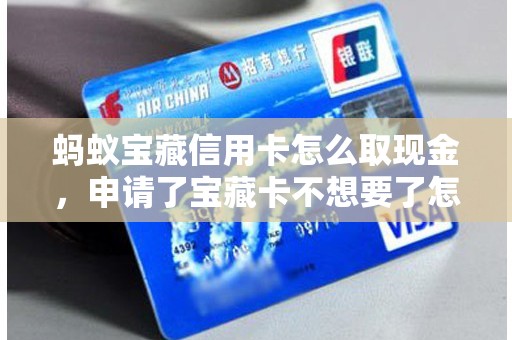 蚂蚁宝藏信用卡怎么取现金，申请了宝藏卡不想要了怎么办