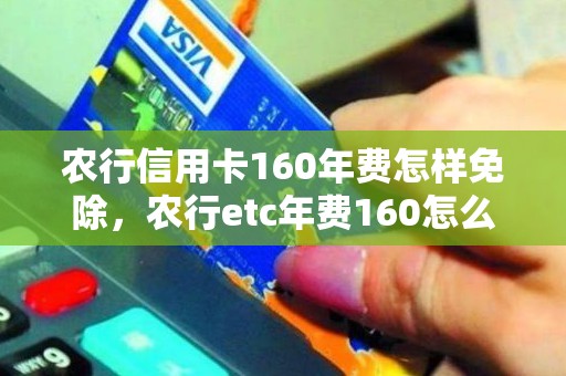 农行信用卡160年费怎样免除，农行etc年费160怎么取消