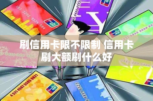 刷信用卡限不限制 信用卡刷大额刷什么好