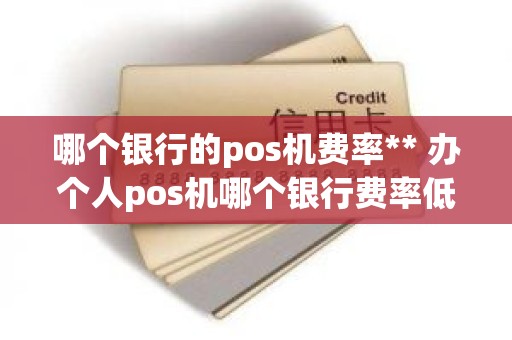 哪个银行的pos机费率** 办个人pos机哪个银行费率低