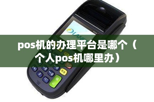 pos机的办理平台是哪个（个人pos机哪里办）