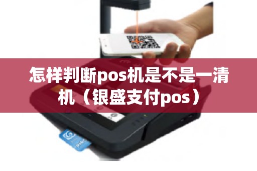 怎样判断pos机是不是一清机（银盛支付pos）