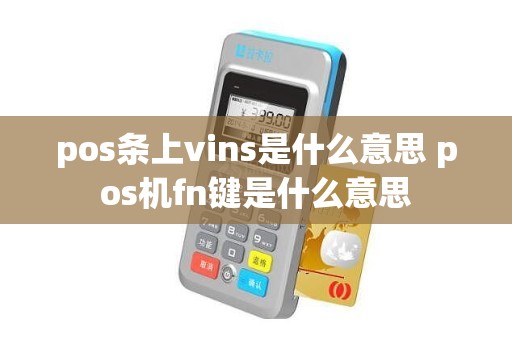 pos条上vins是什么意思 pos机fn键是什么意思