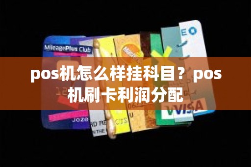pos机怎么样挂科目？pos机刷卡利润分配