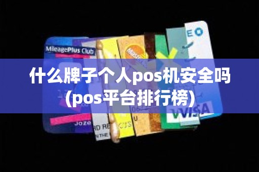 什么牌子个人pos机安全吗(pos平台排行榜) 什么牌子个人pos机安全吗(pos平台排行榜)