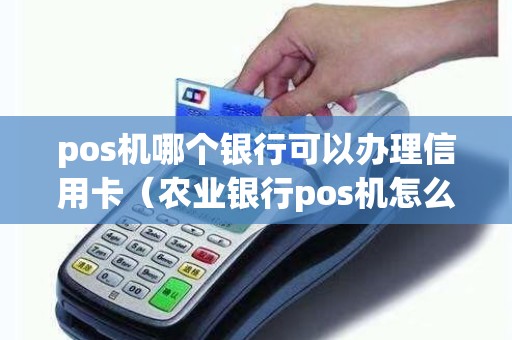 pos机哪个银行可以办理信用卡（农业银行pos机怎么办理）