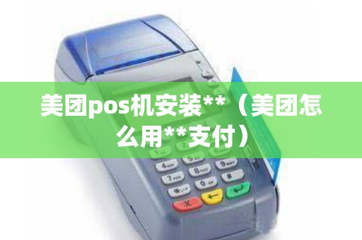 美团pos机安装**（美团怎么用**支付）