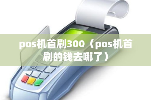 pos机首刷300（pos机首刷的钱去哪了）