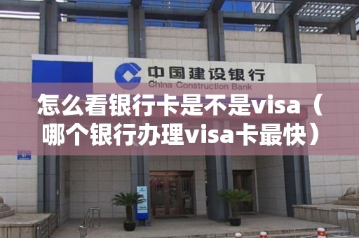 怎么看银行卡是不是visa（哪个银行办理visa卡最快）