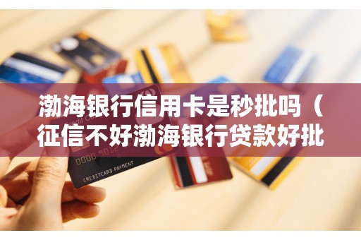 渤海银行信用卡是秒批吗（征信不好渤海银行贷款好批吗）