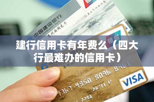 建行信用卡有年费么（四大行最难办的信用卡）