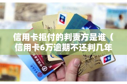 信用卡拒付的判责方是谁（信用卡6万逾期不还判几年）