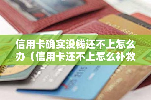 信用卡确实没钱还不上怎么办（信用卡还不上怎么补救）