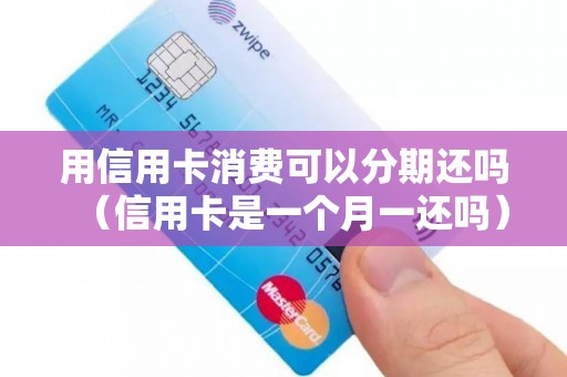 用信用卡消费可以分期还吗（信用卡是一个月一还吗）