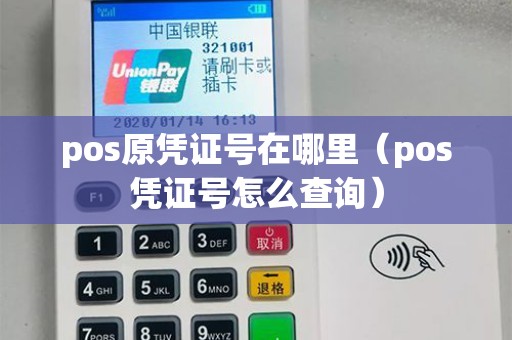 pos原凭证号在哪里（pos凭证号怎么查询）