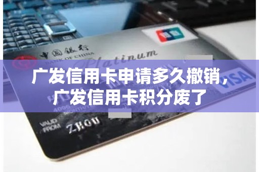广发信用卡申请多久撤销，广发信用卡积分废了