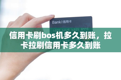信用卡刷bos机多久到账，拉卡拉刷信用卡多久到账