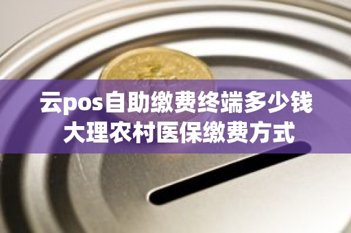 云pos自助缴费终端多少钱 大理农村医保缴费方式 云pos自助缴费终端多少钱 大理农村医保缴费方式