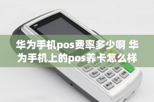 华为手机pos费率多少啊 华为手机上的pos养卡怎么样