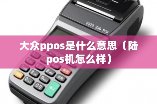 大众ppos是什么意思（陆pos机怎么样）