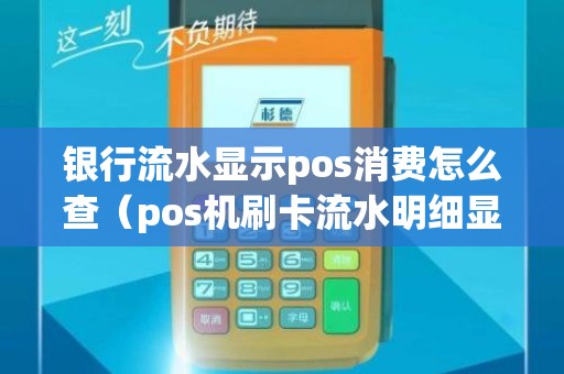 银行流水显示pos消费怎么查（pos机刷卡流水明细显示什么）