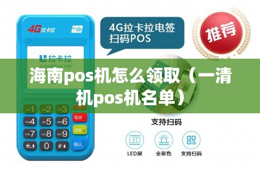 海南pos机怎么领取（一清机pos机名单）
