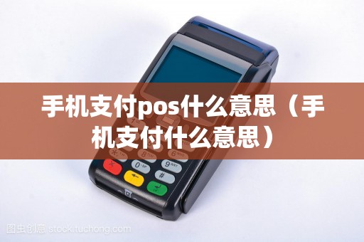 手机支付pos什么意思（手机支付什么意思）