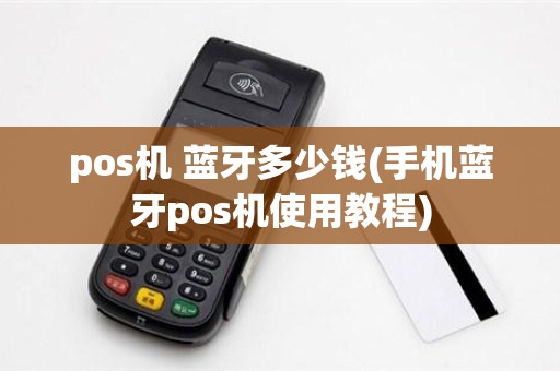 pos机 蓝牙多少钱(手机蓝牙pos机使用教程)