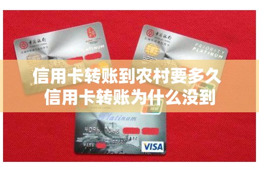 信用卡转账到农村要多久 信用卡转账为什么没到