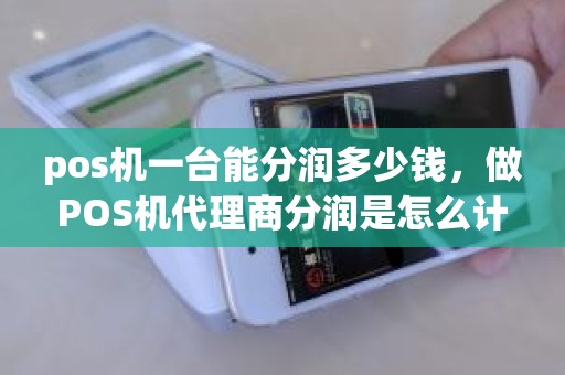 pos机一台能分润多少钱，做POS机代理商分润是怎么计算的