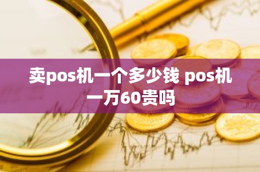 卖pos机一个多少钱 pos机一万60贵吗