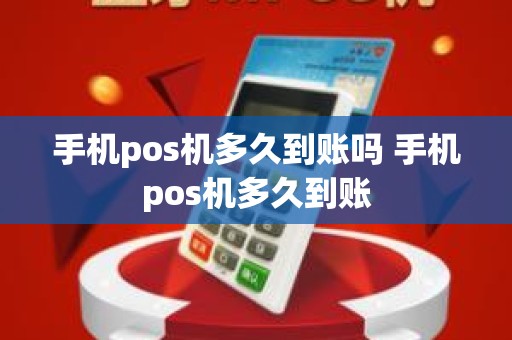 手机pos机多久到账吗 手机pos机多久到账