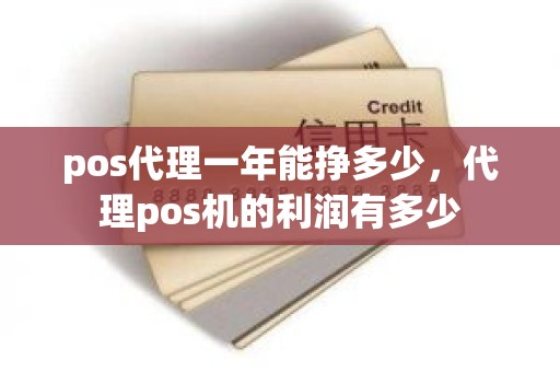 pos代理一年能挣多少，代理pos机的利润有多少