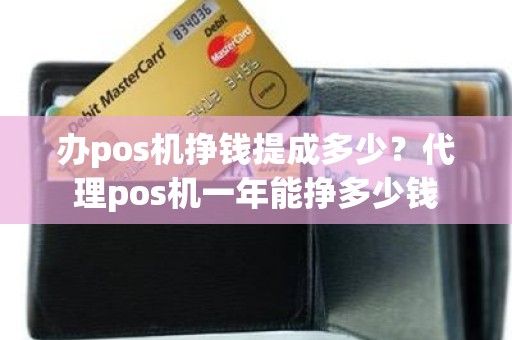 办pos机挣钱提成多少？代理pos机一年能挣多少钱