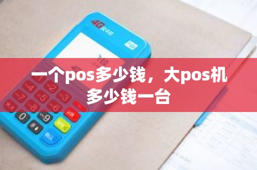一个pos多少钱，大pos机多少钱一台