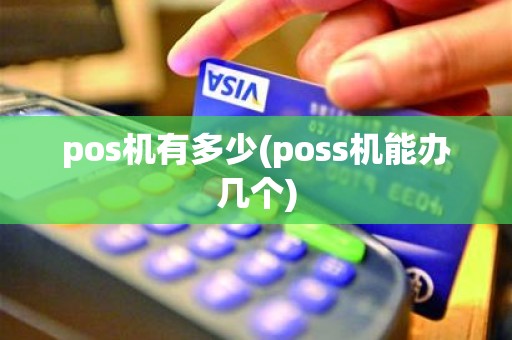 pos机有多少(poss机能办几个)