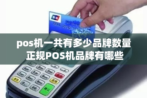 pos机一共有多少品牌数量 正规POS机品牌有哪些