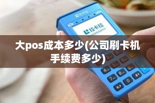 大pos成本多少(公司刷卡机手续费多少)