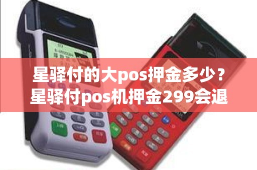 星驿付的大pos押金多少？星驿付pos机押金299会退吗