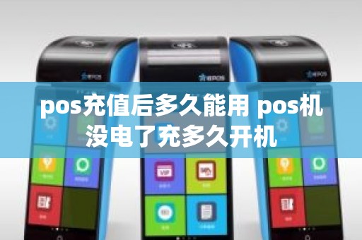 pos充值后多久能用 pos机没电了充多久开机