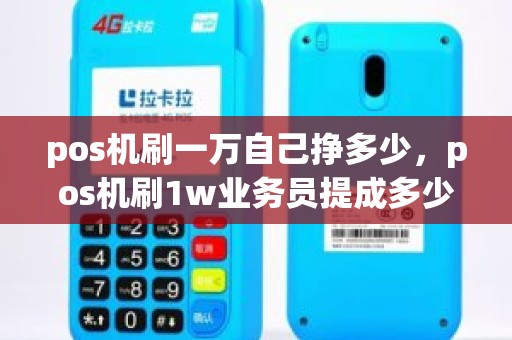 pos机刷一万自己挣多少，pos机刷1w业务员提成多少