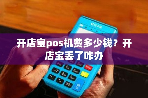 开店宝pos机费多少钱？开店宝丢了咋办