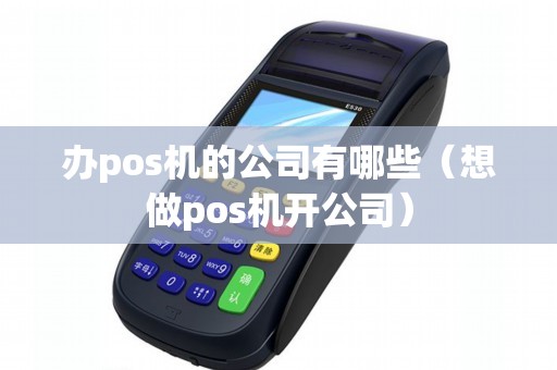 办pos机的公司有哪些（想做pos机开公司）