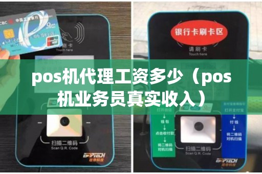 pos机代理工资多少（pos机业务员真实收入）
