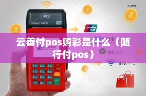 云善付pos购彩是什么（随行付pos）