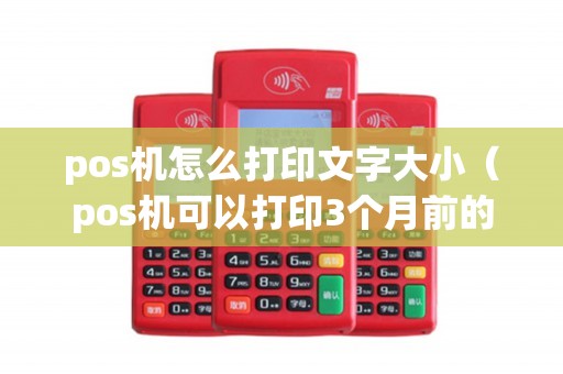 pos机怎么打印文字大小（pos机可以打印3个月前的小票）