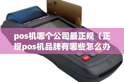 pos机哪个公司最正规（正规pos机品牌有哪些怎么办理）