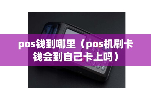 pos钱到哪里（pos机刷卡钱会到自己卡上吗）